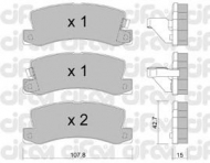 Комплект тормозных колодок CIFAM 822-161-0