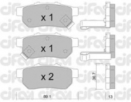 Комплект тормозных колодок CIFAM 822-176-1