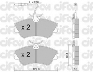 Комплект тормозных колодок CIFAM 822-222-0