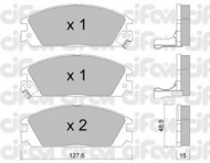Комплект тормозных колодок CIFAM 822-237-1