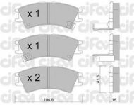 Комплект тормозных колодок CIFAM 822-361-0