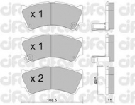 Комплект тормозных колодок CIFAM 822-436-0