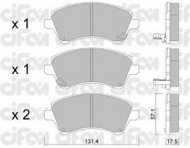 Комплект тормозных колодок CIFAM 822-446-0