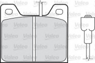 Комплект тормозных колодок VALEO 598161