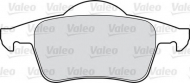 Комплект тормозных колодок VALEO 598480