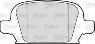Комплект тормозных колодок VALEO 598457