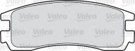 Комплект тормозных колодок VALEO 598459