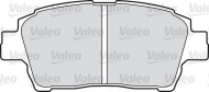 Комплект тормозных колодок VALEO 598737