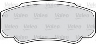 Комплект тормозных колодок VALEO 598570