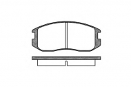 Комплект тормозных колодок WOKING P2573.00