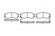 Комплект тормозных колодок WOKING P5603.02