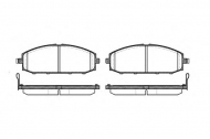 Комплект тормозных колодок WOKING P6113.04