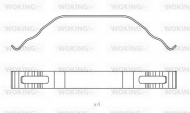 Комплектующие WOKING ACA8508.00