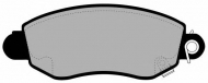 Комплект тормозных колодок Brake ENGINEERING PA1262