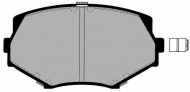 Комплект тормозных колодок Brake ENGINEERING PA1327