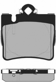 Комплект тормозных колодок Brake ENGINEERING PA1456