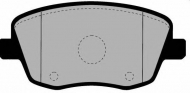 Комплект тормозных колодок Brake ENGINEERING PA1462