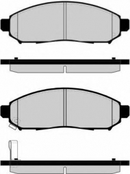 Комплект тормозных колодок Brake ENGINEERING PA1713