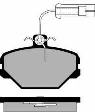 Комплект тормозных колодок Brake ENGINEERING PA495