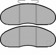 Комплект тормозных колодок Brake ENGINEERING PA812
