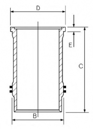 Втулка GOETZE ENGINE 15-600020-00