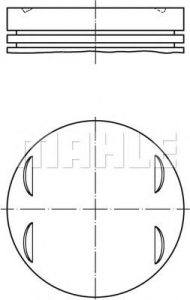 Поршень PERFECT CIRCLE 56 02448 0