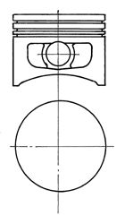 Поршень KOLBENSCHMIDT 94917600
