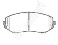 Комплект тормозных колодок IPS Parts IBD-1883