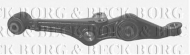 Рычаг независимой подвески колеса BORG & BECK BCA6007
