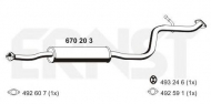 Амортизатор ERNST 670203