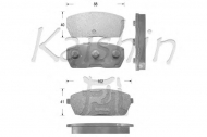 Комплект тормозных колодок KAISHIN D9017