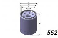Фильтр MISFAT Z645