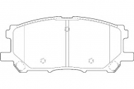 Комплект тормозных колодок WAGNER WBP23989A