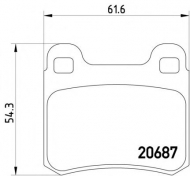 Комплект тормозных колодок HELLA PAGID 8DB 355 007-351