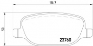 Комплект тормозных колодок HELLA PAGID 8DB 355 018-771