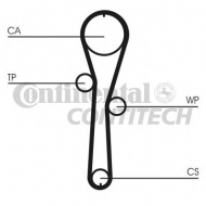 Ременный комплект CONTITECH CT1045K1