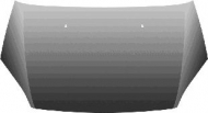 Капот двигателя VAN WEZEL 1862660