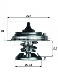 Термостат BEHR THERMOT-TRONIK TX 29 75D