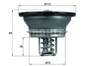 Термостат BEHR THERMOT-TRONIK THD 3 76