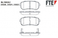 Комплект тормозных колодок FTE BL1982A2