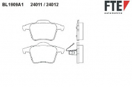 Комплект тормозных колодок FTE BL1909A1