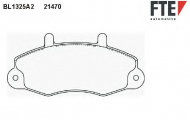 Комплект тормозных колодок FTE BL1325A2