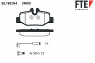 Комплект тормозных колодок FTE BL1952A4
