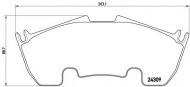 Комплект тормозных колодок BREMBO P 50 079