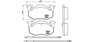 Комплект тормозных колодок BREMBO P 61 029