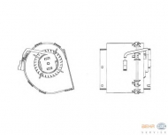 вентилятор HELLA 8EW 009 158-511