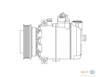 Компрессор HELLA 8FK 351 132-081