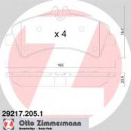 Комплект тормозных колодок ZIMMERMANN 29217.205.1