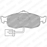 Комплект тормозных колодок DELPHI LP781