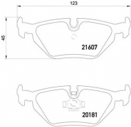 Комплект тормозных колодок HELLA 8DB 355 007-511